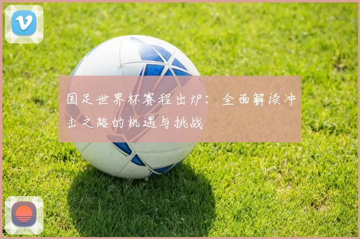 国足世界杯赛程出炉:全面解读冲击之路的机遇与挑战