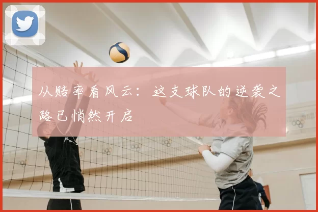 从赔率看风云：这支球队的逆袭之路已悄然开启